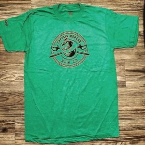 Captain Morgan Rum Green Apple T